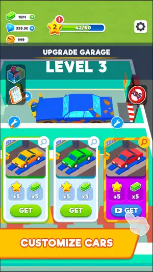 Arcade Garage: Car Restoration screenshot 2