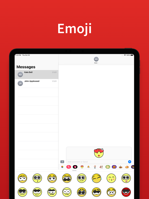 Screenshot #5 pour Emoji e stickers pour iMessage