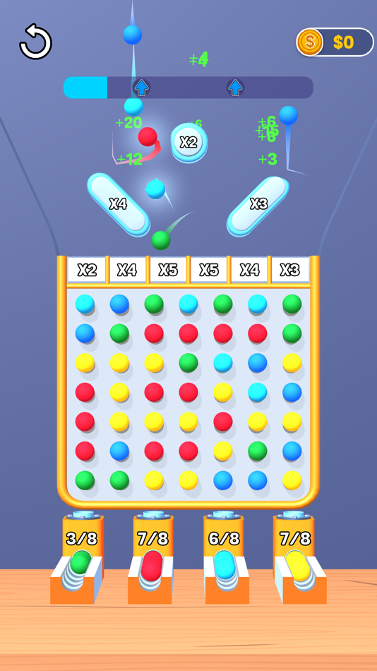 #6. Bounce Ball Merger (iOS) By: MIDPOLY OYUN YAZILIM TASARIM DANISMANLIK HIZMETLERI VE TICARET ANONIM SIRKETI