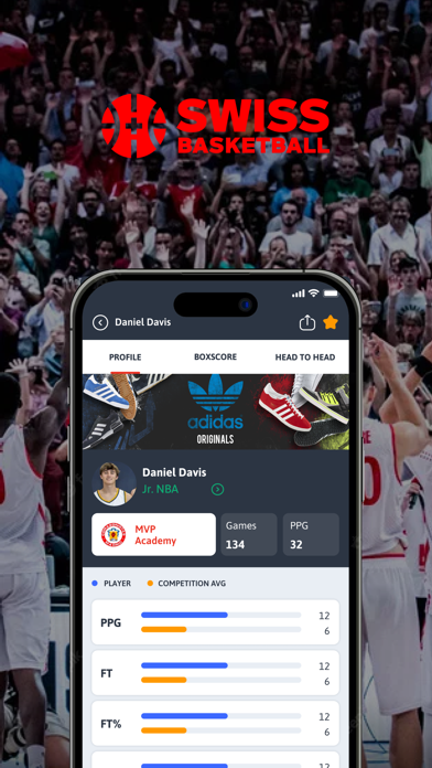 Swiss Basketball Screenshot