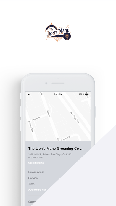 The Lion’s Mane Grooming Co. Screenshot