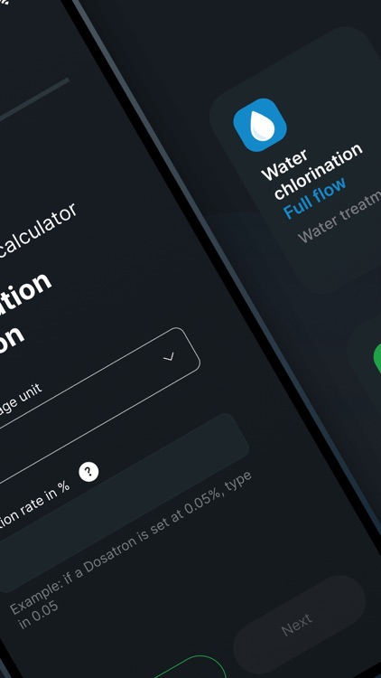 Dosatron - dosing calculator