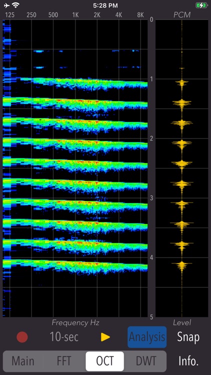 Wavelet Voice Sonogram screenshot-7