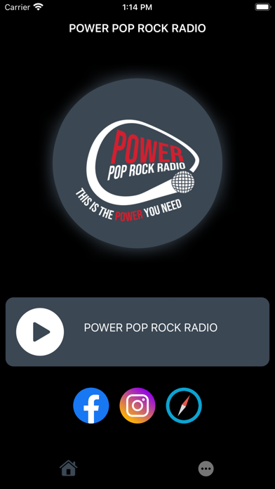 Power Pop Rock Radio Screenshot