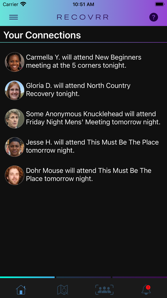 #3. Recovrr.org (iOS) By: Recovrr.org, Inc.