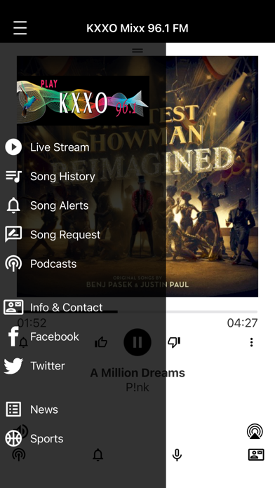 KXXO Mixx 96.1 Screenshot