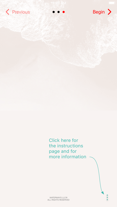 Waterways Relaxation App Screenshot