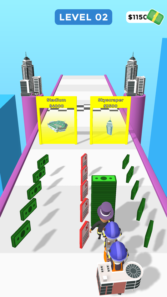 #2. Skyline Runner 3D (iOS) 由: Full Fat Productions Ltd