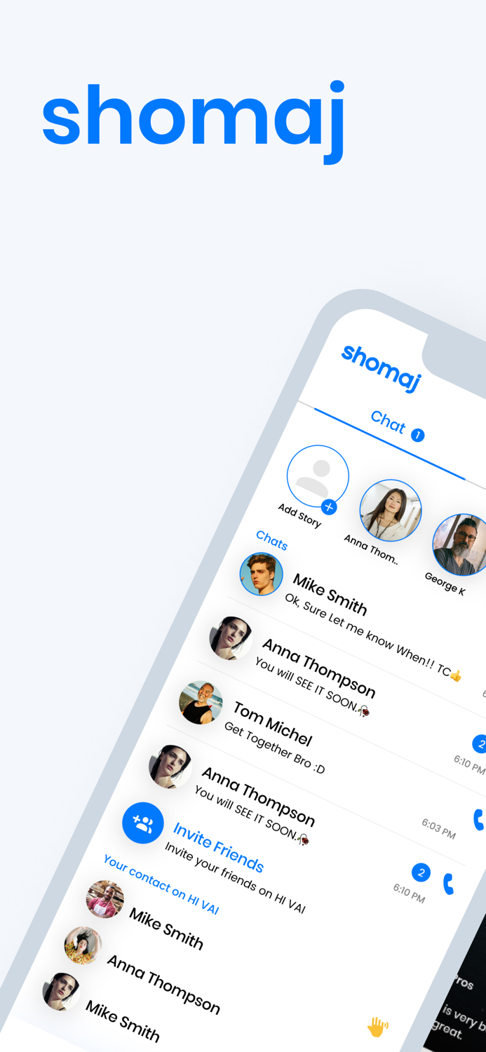 Shomaj - Social Messaging
