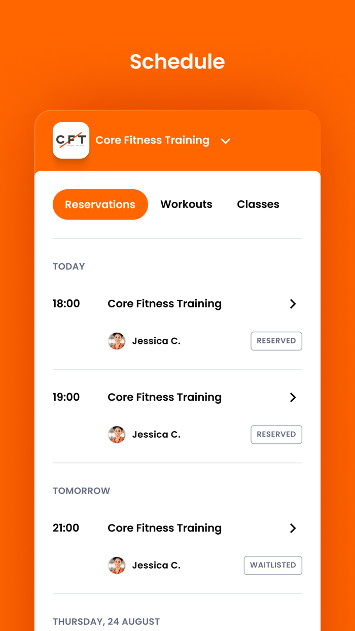 Core Fitness Training c2f