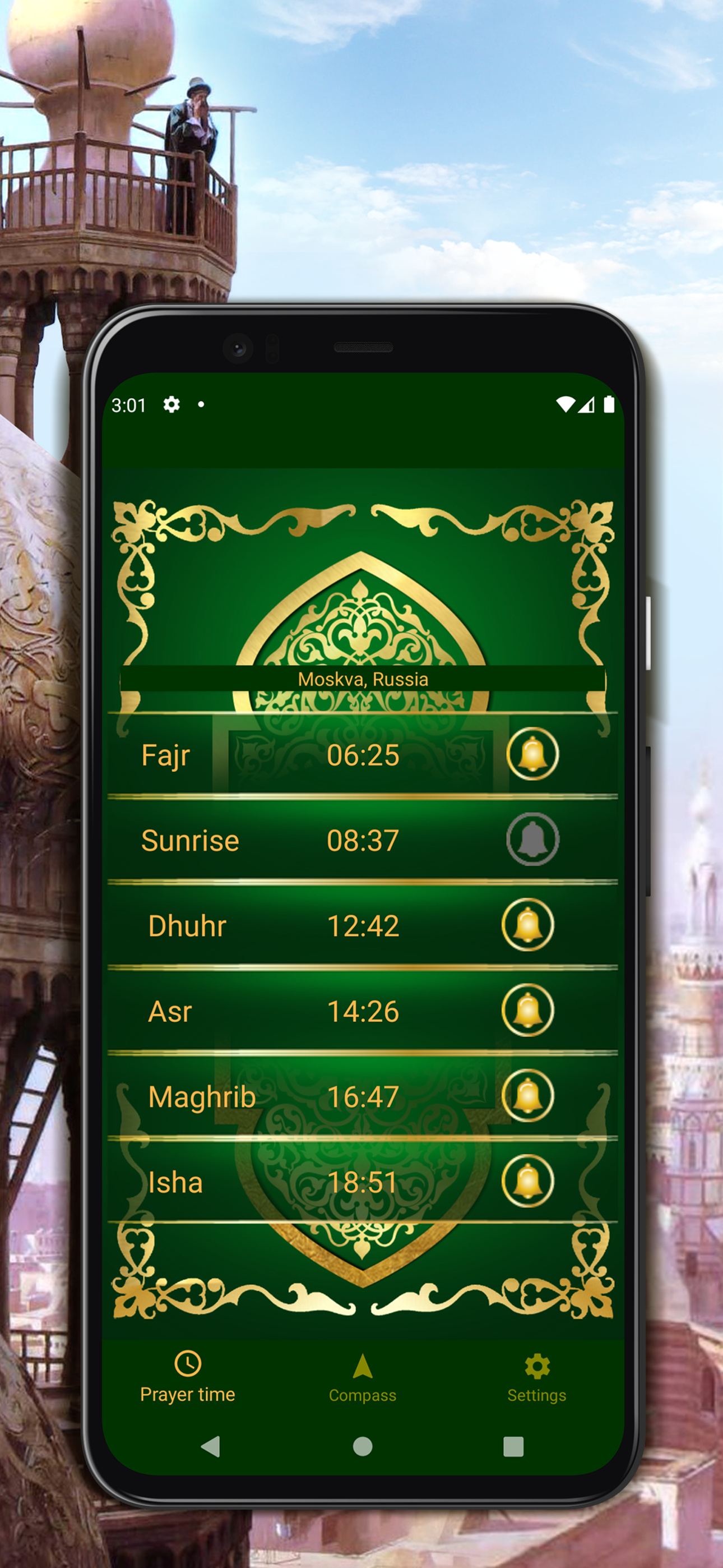 Muslim Prayer Adhan Times