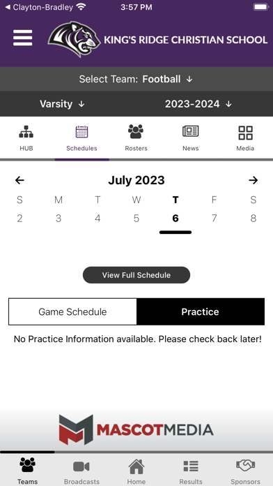 King's Ridge Athletics Screenshot
