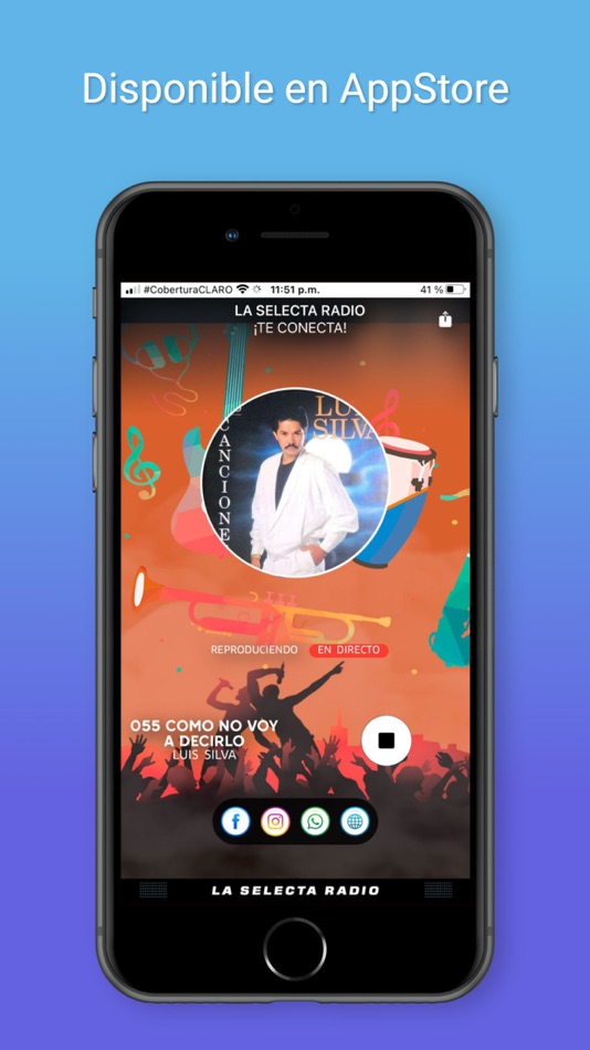 #2. LA SELECTA RADIO (iOS) 由: LUIS ARCESIO LOPEZ BETANCOURTH