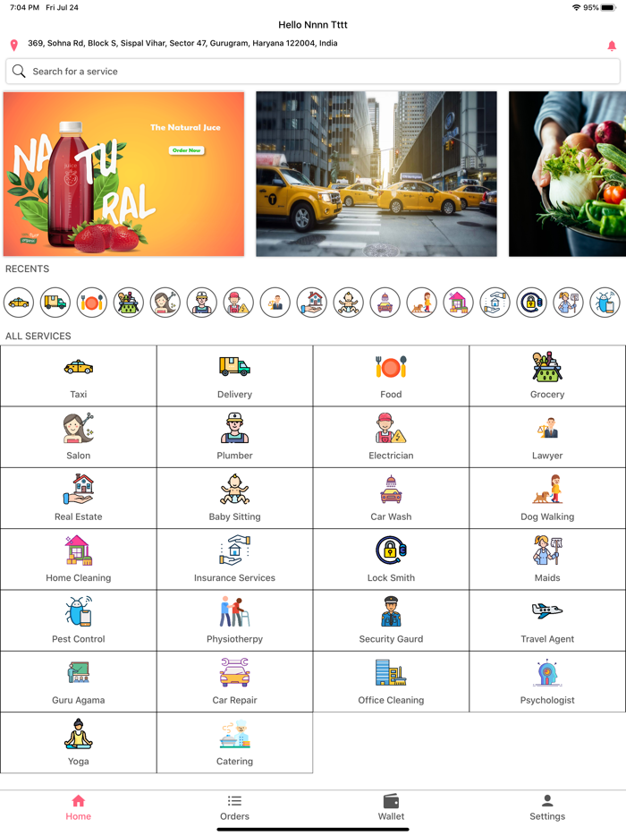 Apporio Preview - User