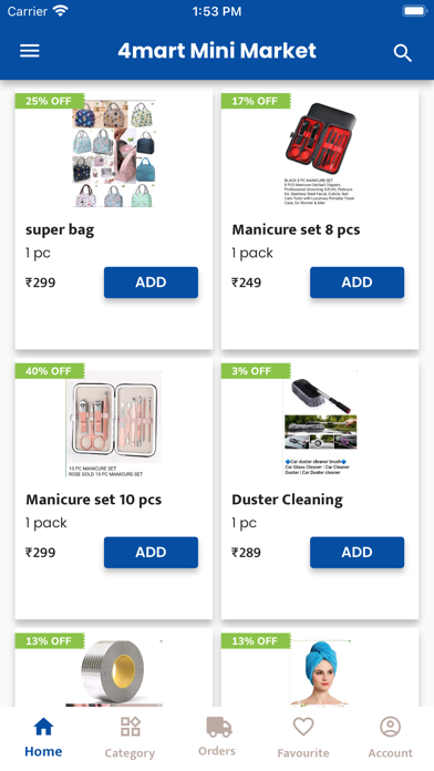 4mart Mini Market Screenshot