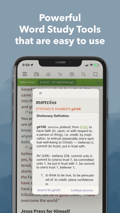 NKJV Bible by Olive Tree Screenshot