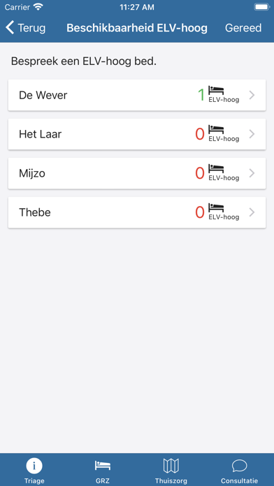 Zorgbed Midden-Brabant Screenshot