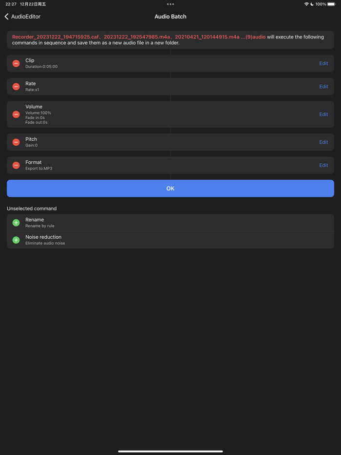 Audio Editor - Music editor