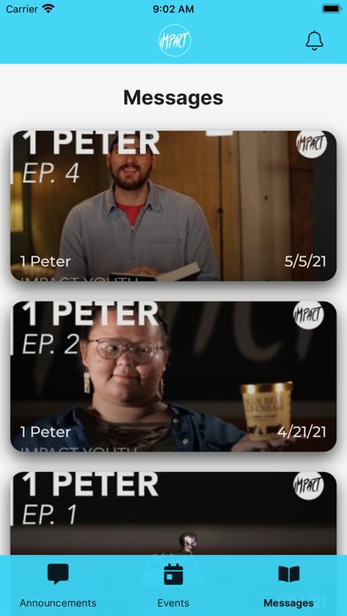 Impact Student Ministry Screenshot