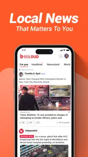 beloud: news social network iphone screenshot 3