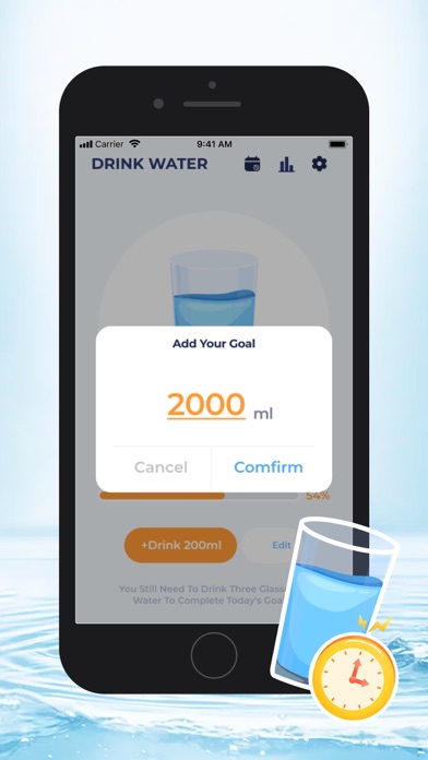 Drink Water Tracker -  Daily Screenshot