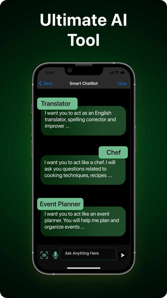 #2. Smart Chatbot: AI Writing Tool (iOS) 由: Tawhid Joarder