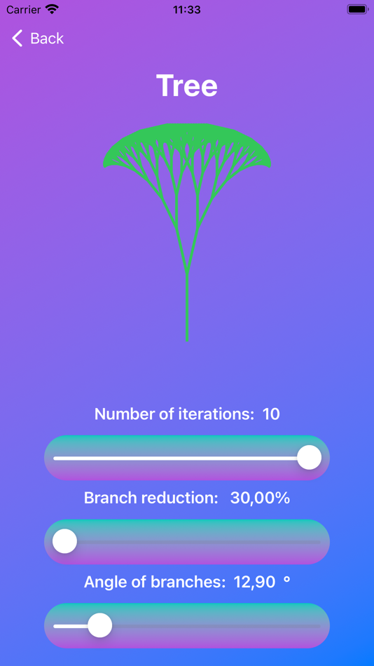 #6. Playing with Fractals (iOS) 由: Gabriel Leite