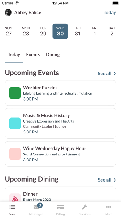 Aline Family App Screenshot