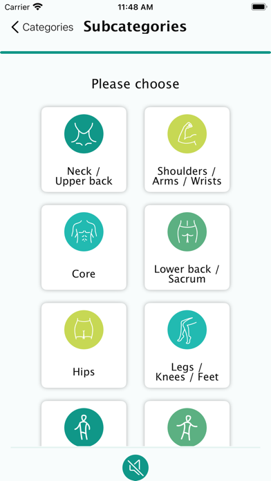 Home yoga practice Screenshot