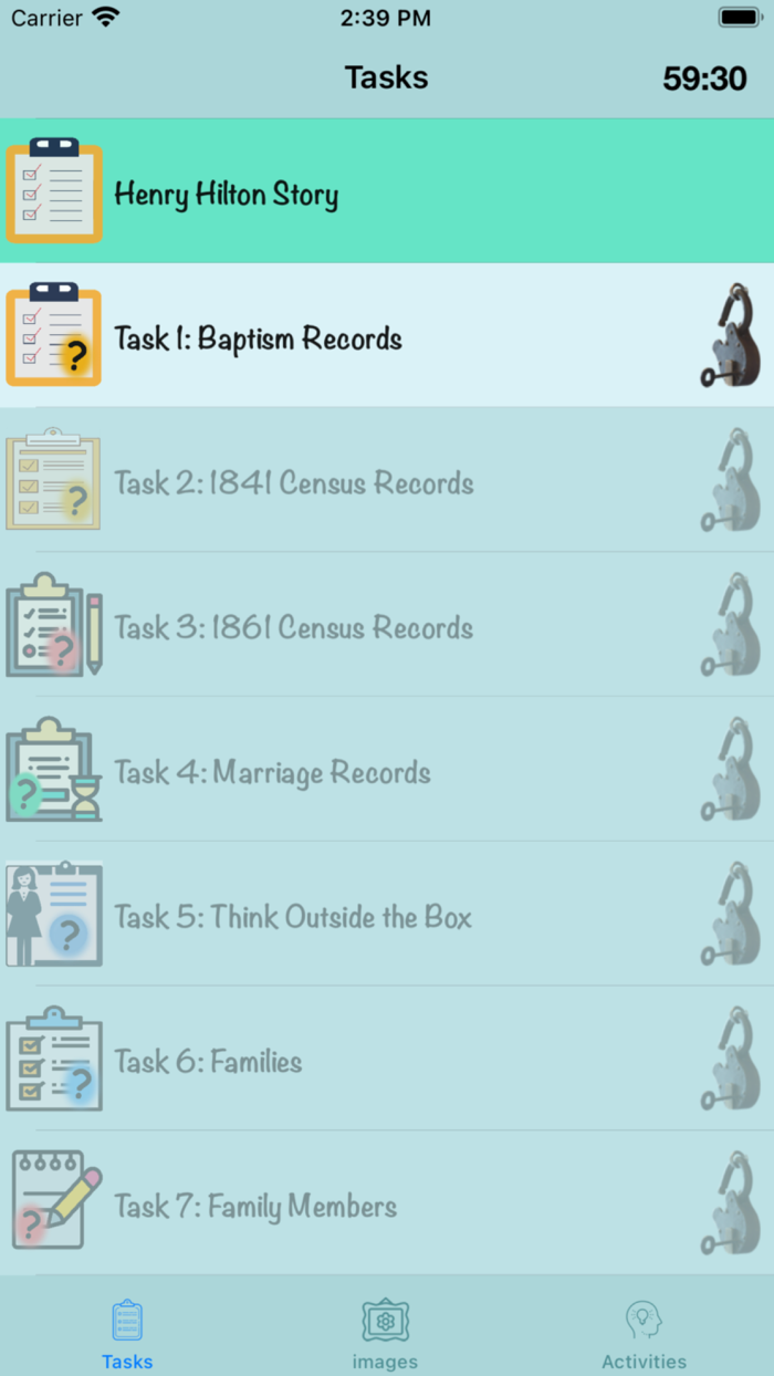 Family History Escape