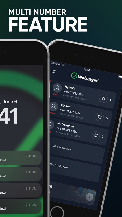 WaLogger⁺ - Online Tracker