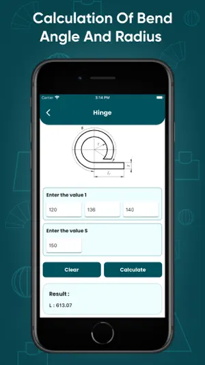 Bending Sheet Metal Calculator screenshot 2