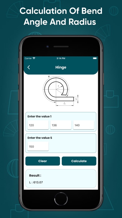 Screenshot #2 pour Bending Sheet Metal Calculator