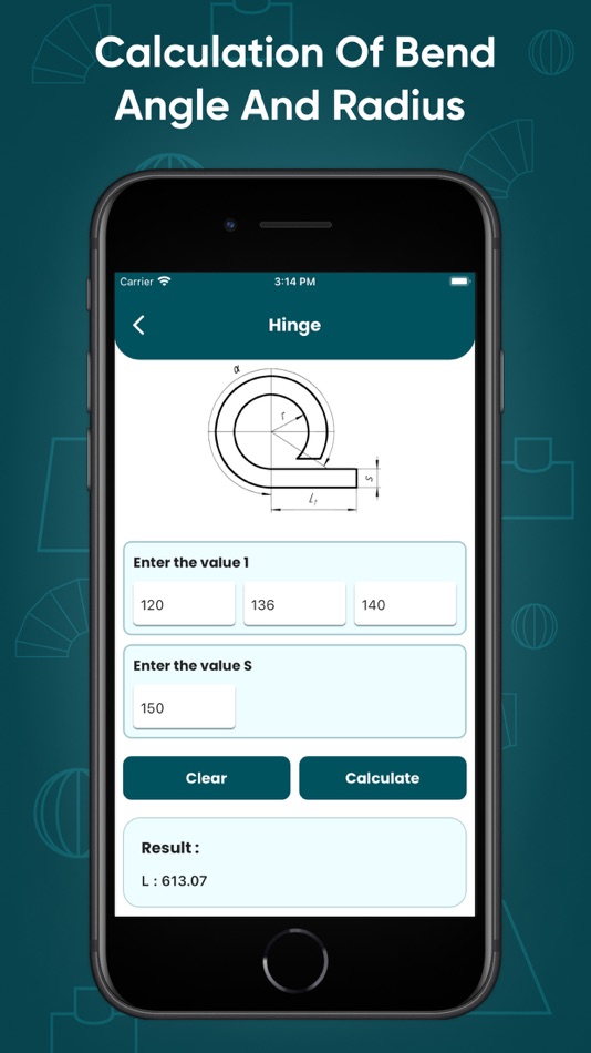 #2. Bending Sheet Metal Calculator (iOS) بواسطة: Gorasiya Vishal Nanjibhai