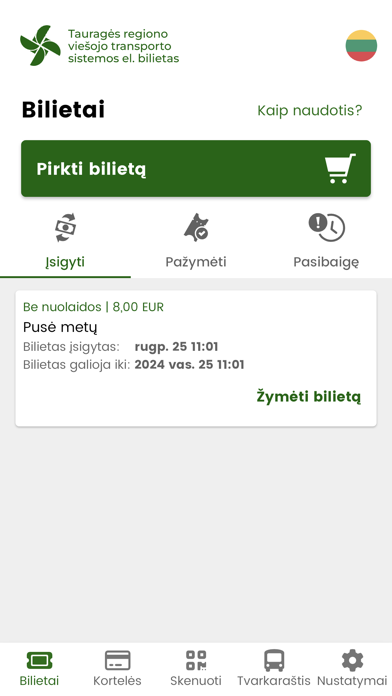 Screenshot 2 of Skenuok ir važiuok App
