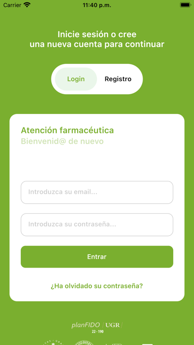 Atención Farmacéutica Screenshot
