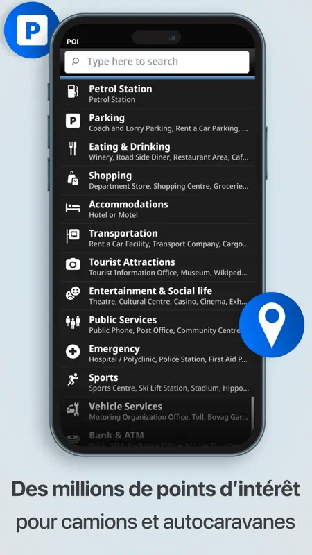 Sygic GPS Truck & Caravan screenshot 8 of 10