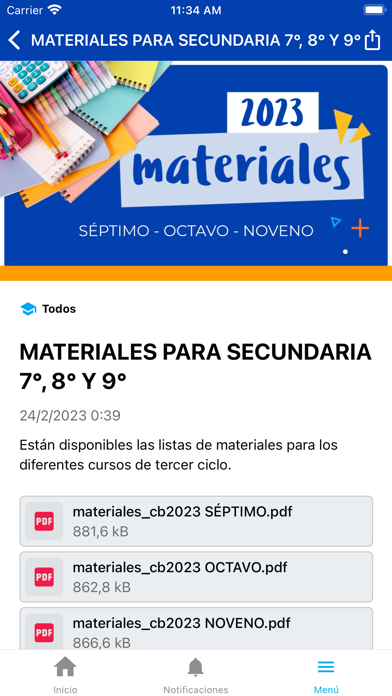 Colegio Marista Santa María Screenshot