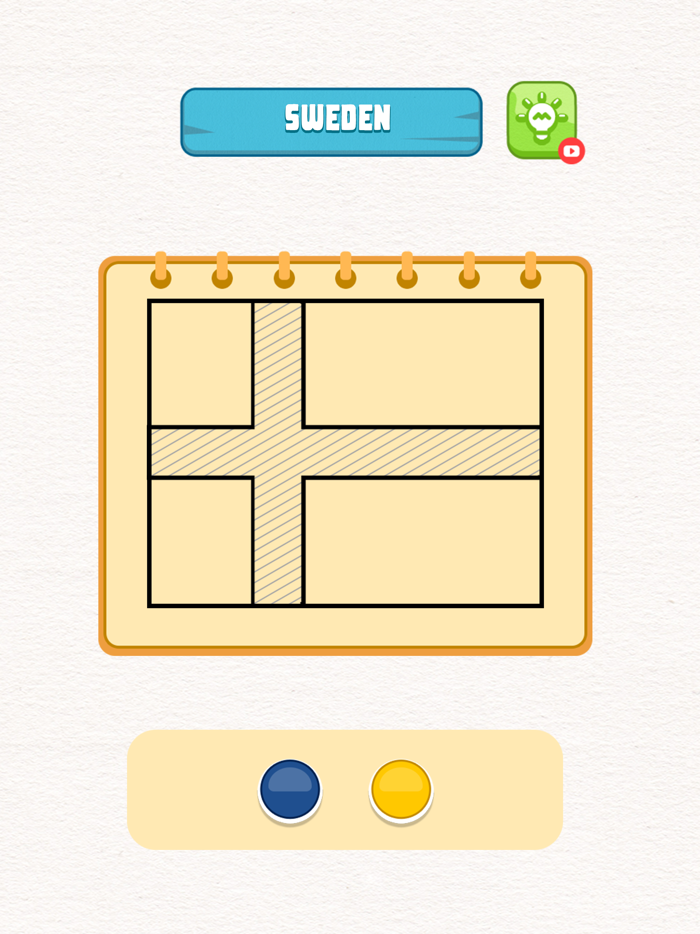 Flag Painting Puzzle