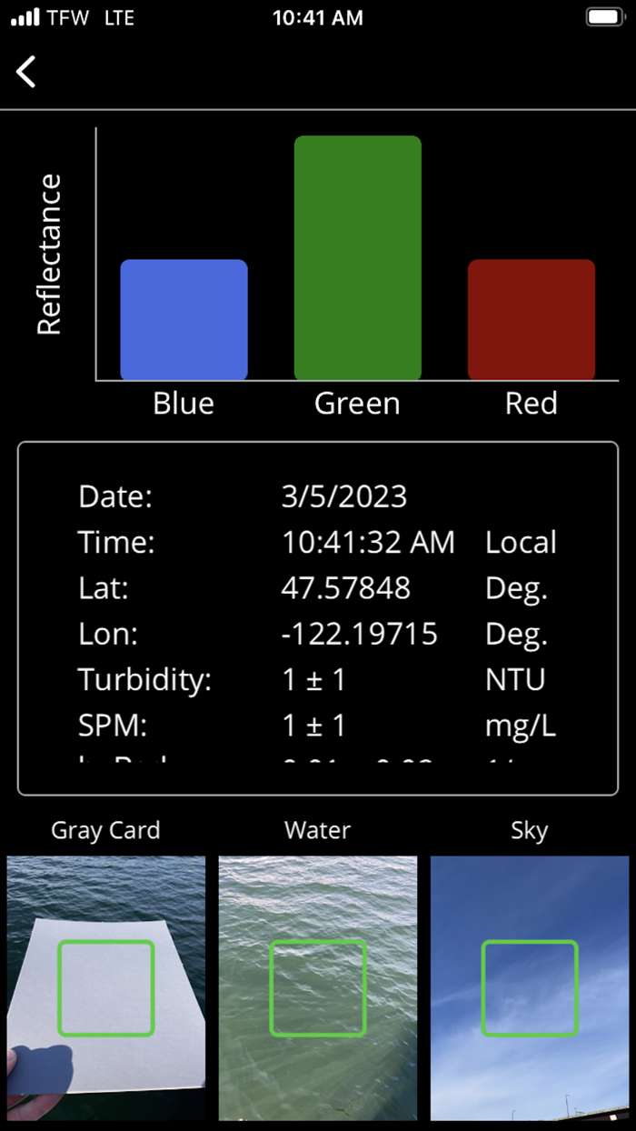 HydroColor Water Quality App