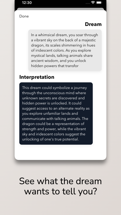 DreamAI: Dream Interpreter AI Screenshot