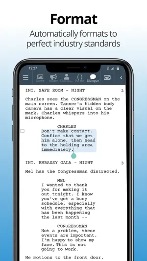 WriterDuet screenshot 1