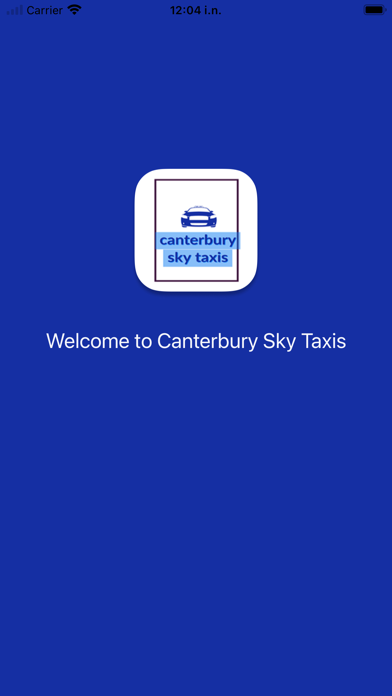 Canterbury Sky Taxis Screenshot