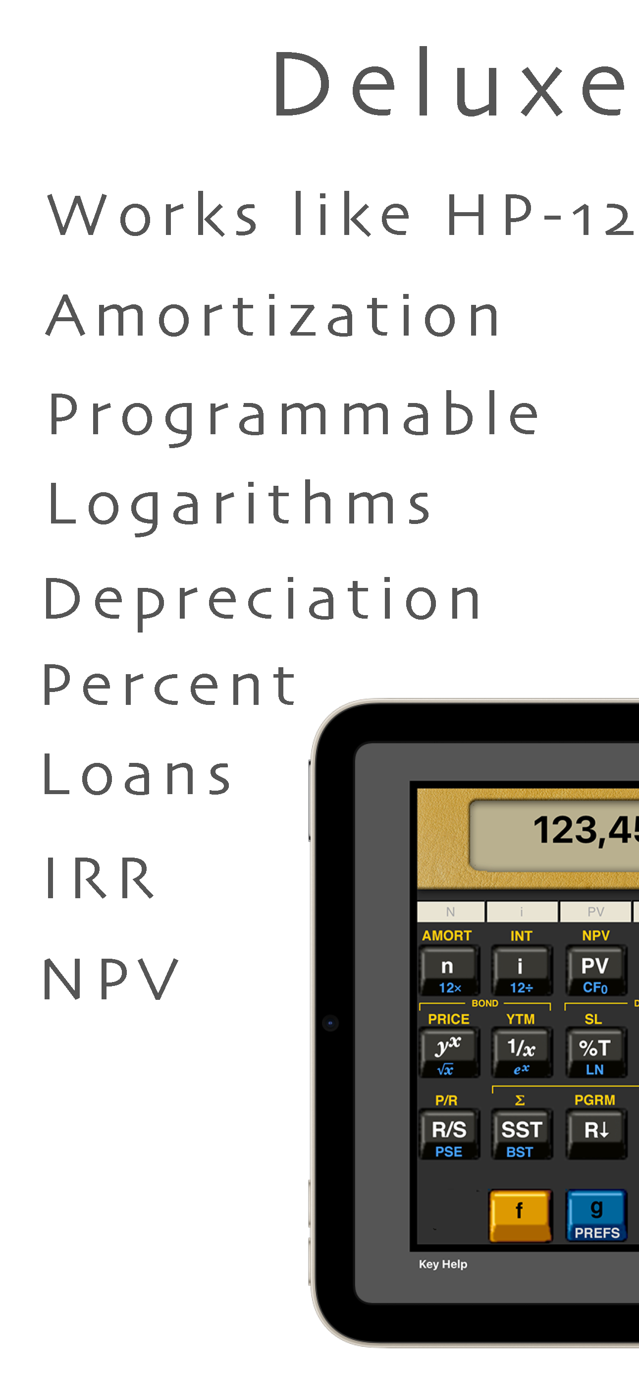 MathU 12D Financial Calculator
