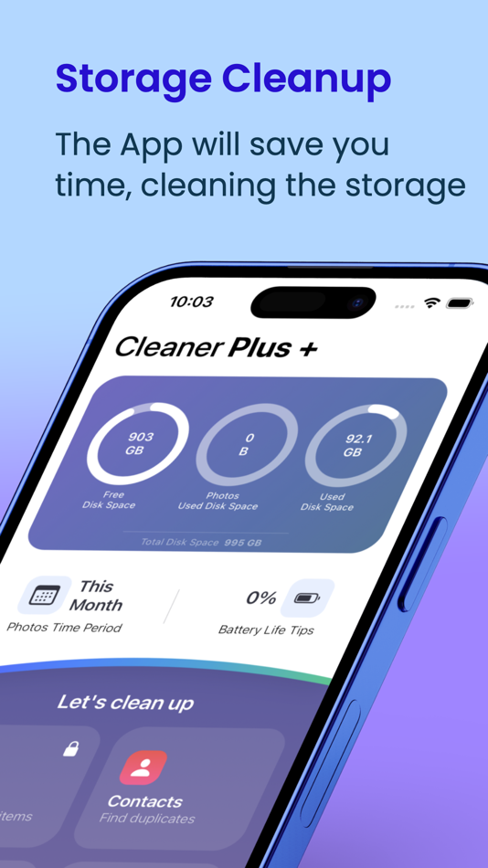 #1. Clean up: Storage Cleaner ‘ (iOS) 게시자: GITU Limited