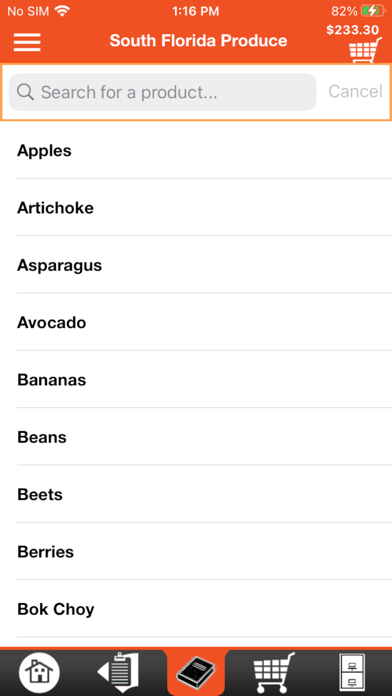 South Florida Produce Screenshot