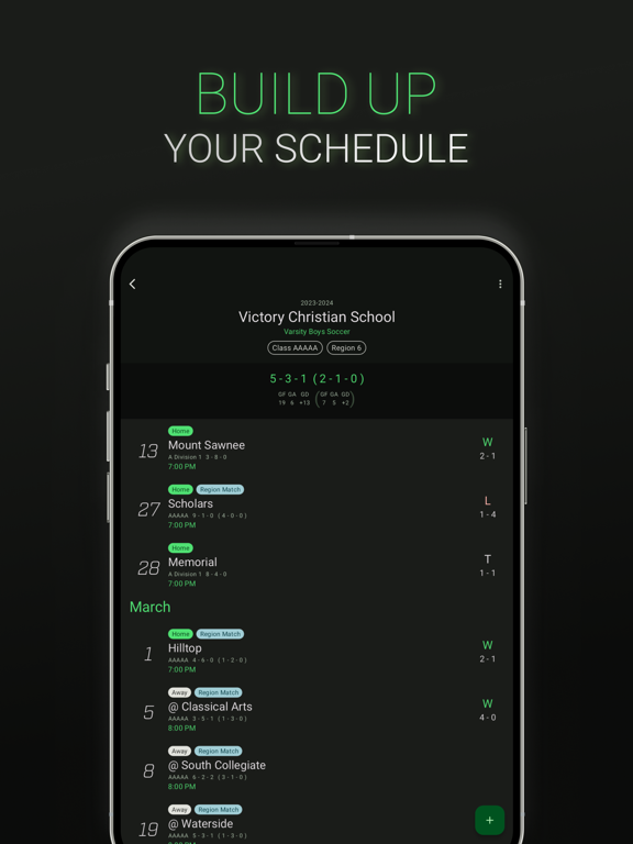 Scorbord iPad screenshot 3 - Sports app