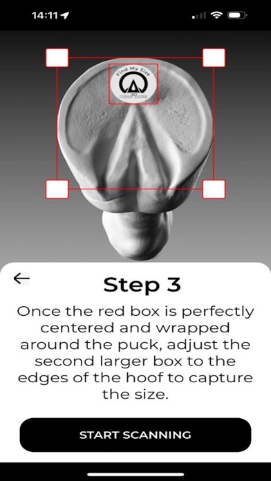Screenshot 4 of Find My Size by 3DHoofCare App