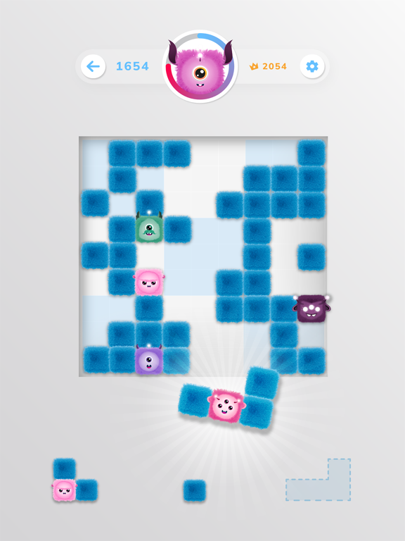 Screenshot #1 for Furzies: Mergedoku