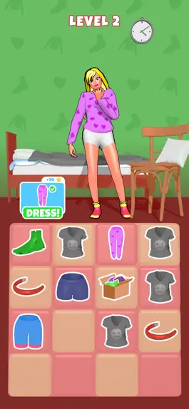 Game screenshot Merge And Dress apk